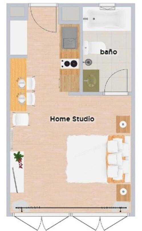Apartamento B&m Alquiler Diario Santiago